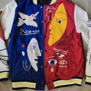 Reason Multicolor Graphic Jacket